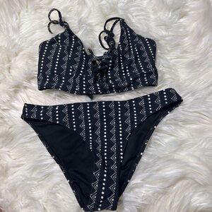 Cupshe black bikini size S